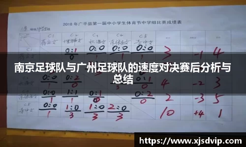 南京足球队与广州足球队的速度对决赛后分析与总结